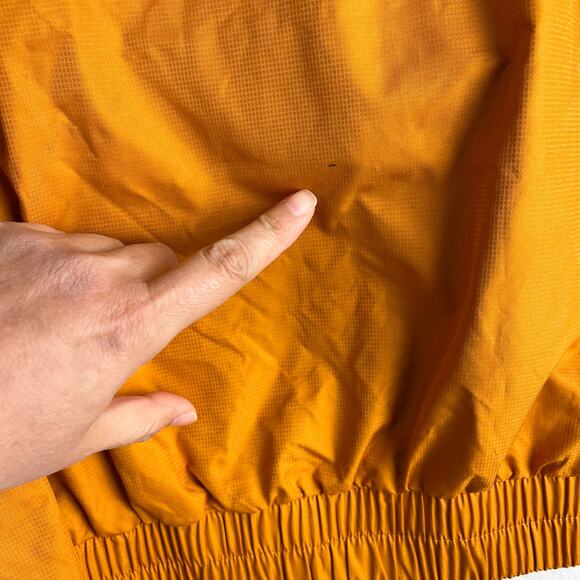 FootJoy Dryjoy Tour Golf Windbreaker Jacket Mens Large Yellow Full Zip - Picture 13 of 15